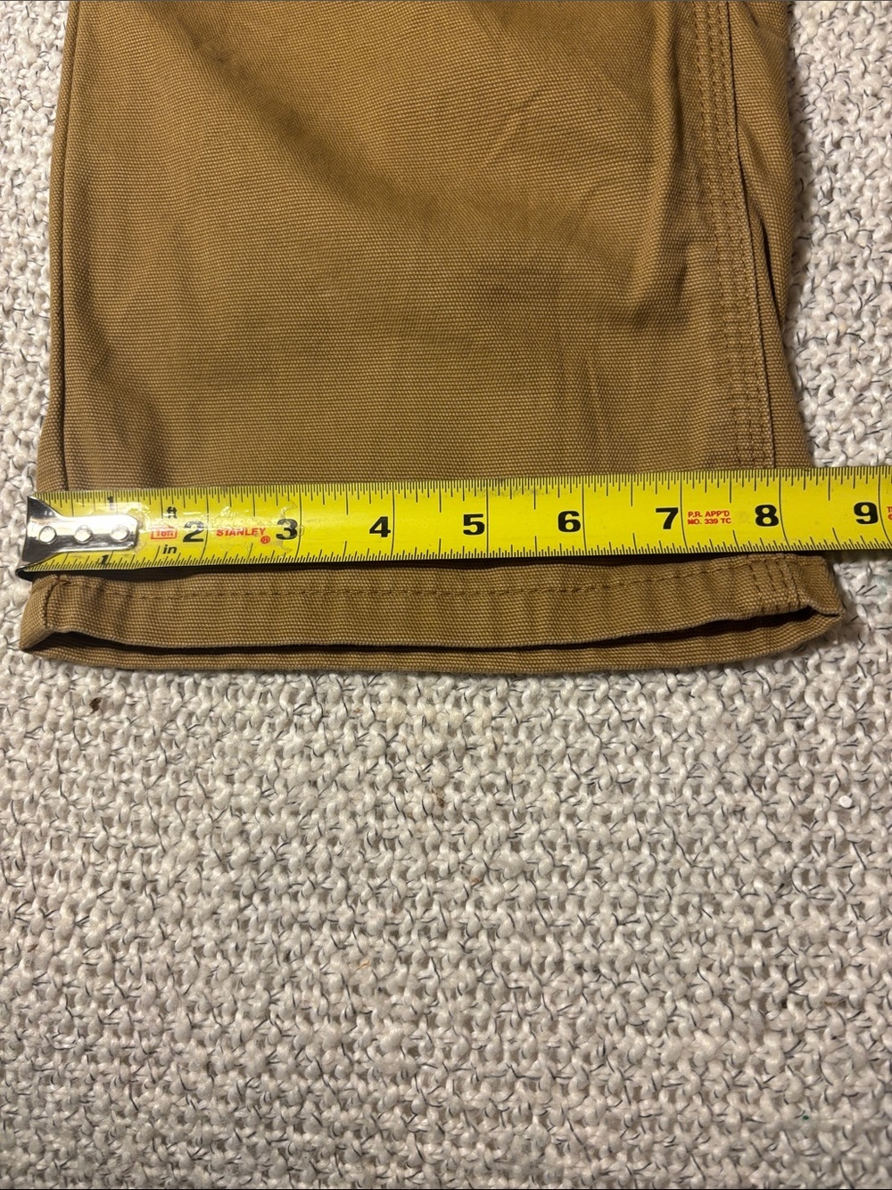 Men's Brown Utility Straight
Leg Cargo Work Pants - Drawstring Waist - Picture 9 of 14